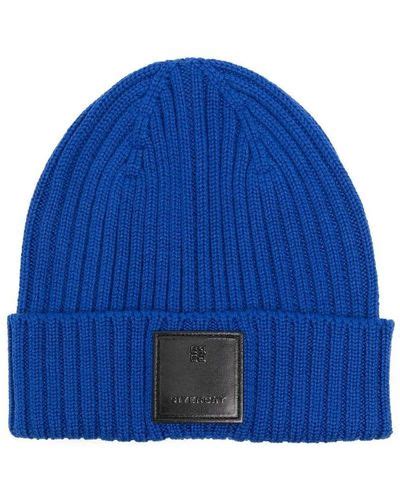 blue givenchy beanie|unisex givenchy beanie.